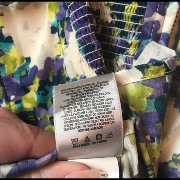 Corset Style Peplum Top Jessica Simpson - Picture 5 of 5